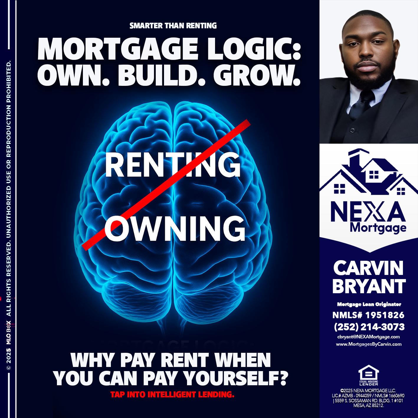 mortgage logic - Carvin Bryant -Mortgage Loan Originator