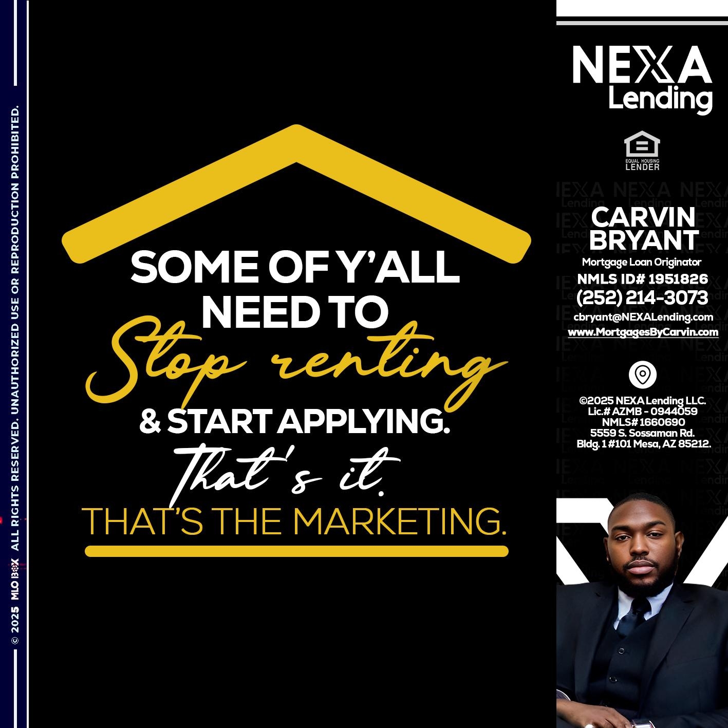 SOME OF Y'ALL  - Arthur Wimberly -Mortgage Loan Originator