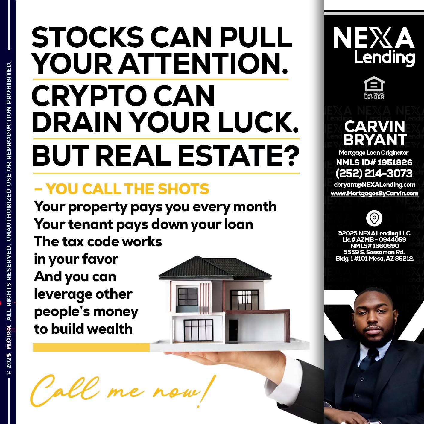 STOCK CAN - Carvin Bryant -Mortgage Loan Originator