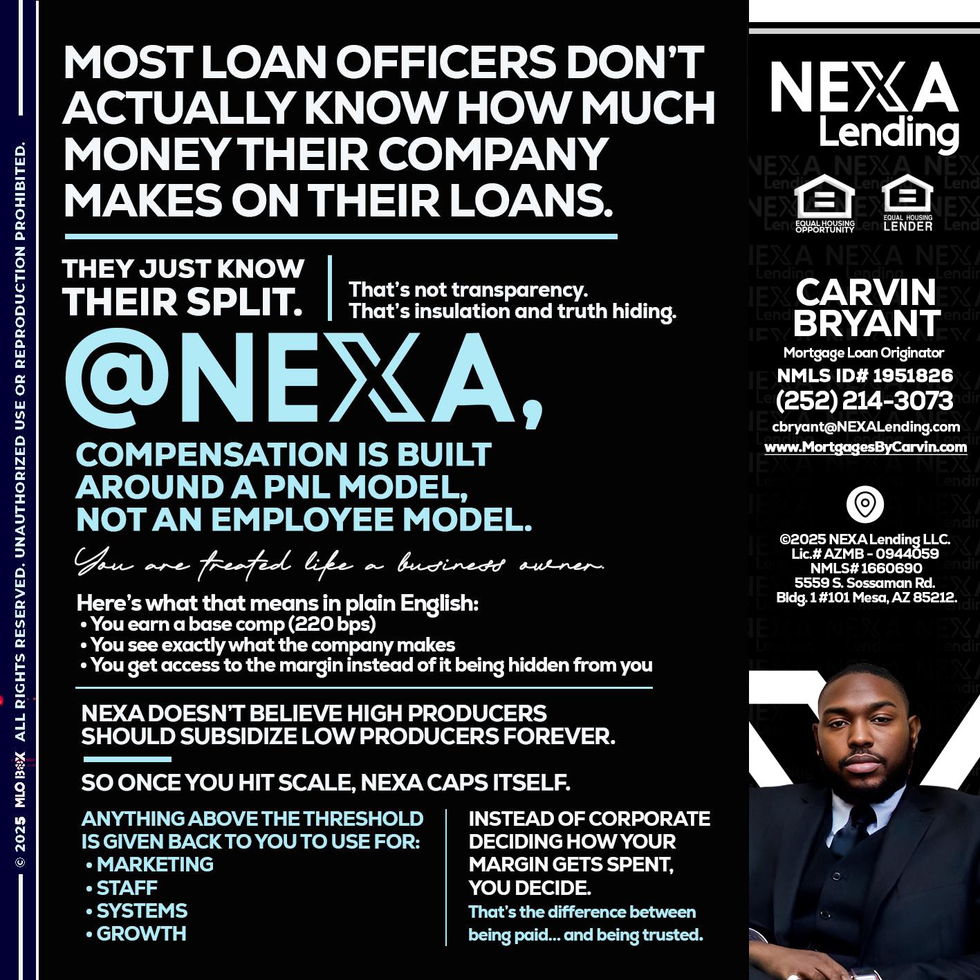 @NEXA - Carvin Bryant -Mortgage Loan Originator