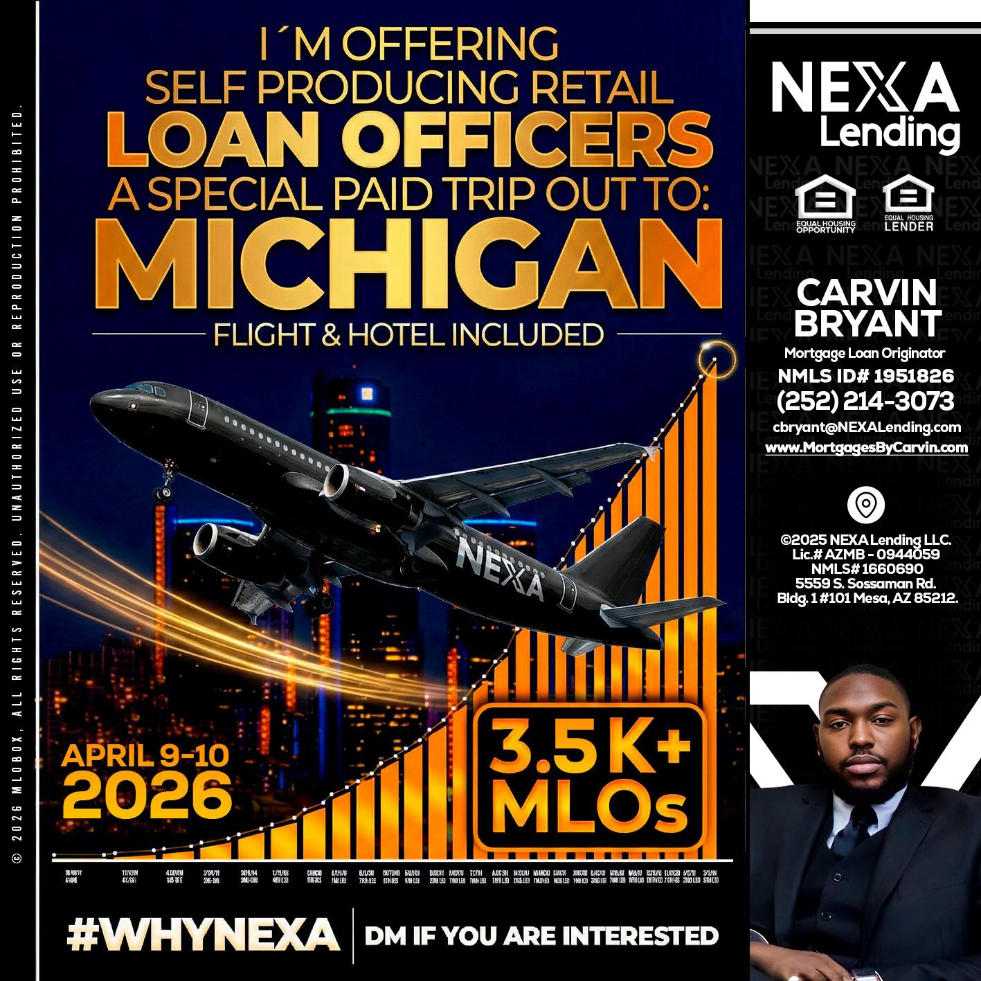 3.5K - Carvin Bryant -Mortgage Loan Originator