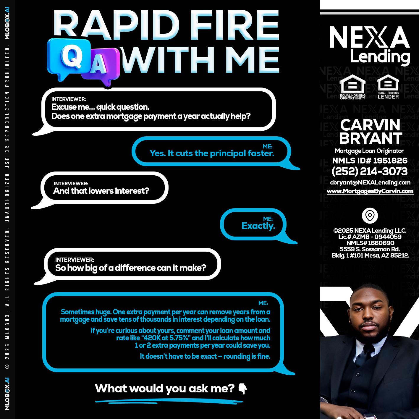 RAPID Q&A - Carvin Bryant -Mortgage Loan Originator