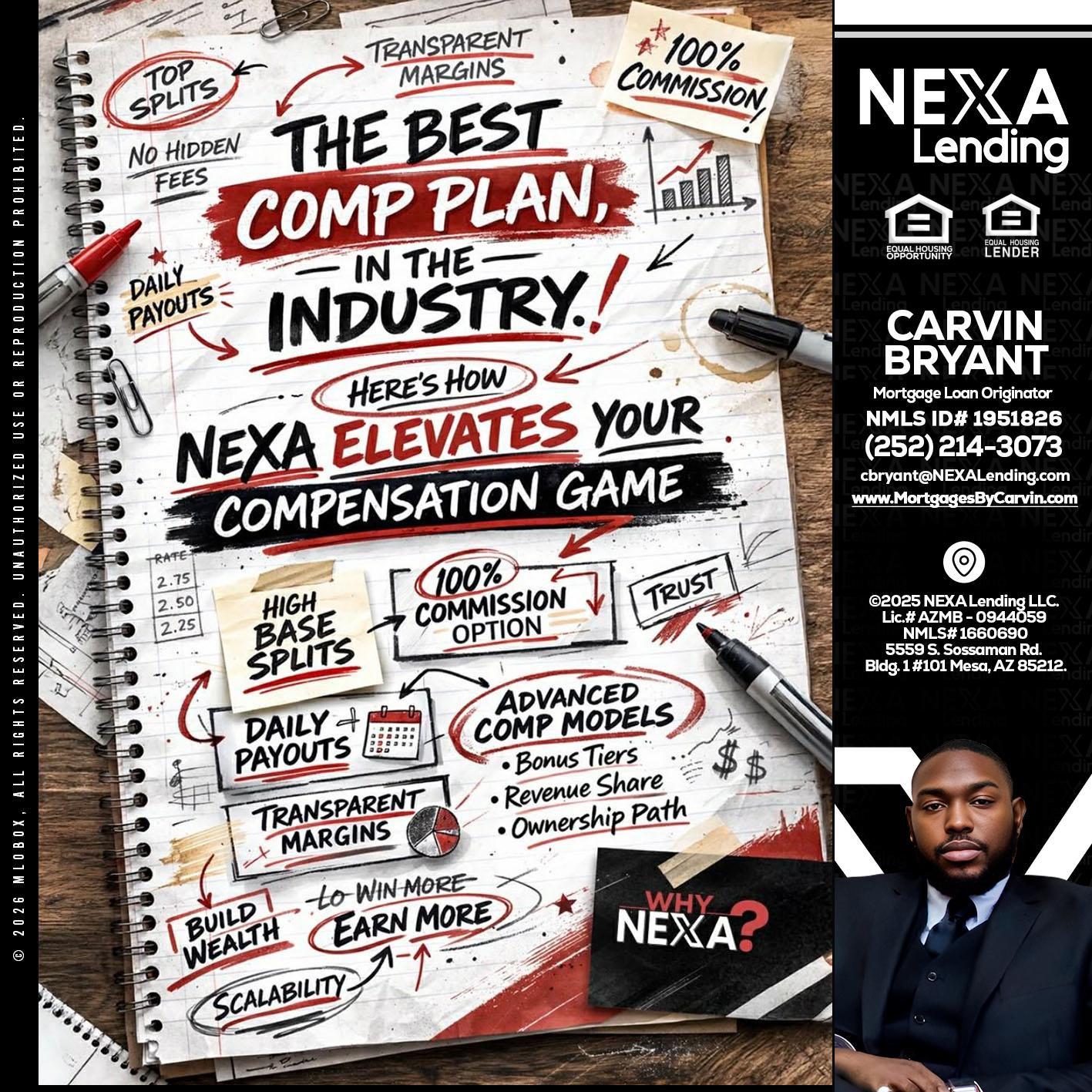 THE BEST COMP - Carvin Bryant -Mortgage Loan Originator