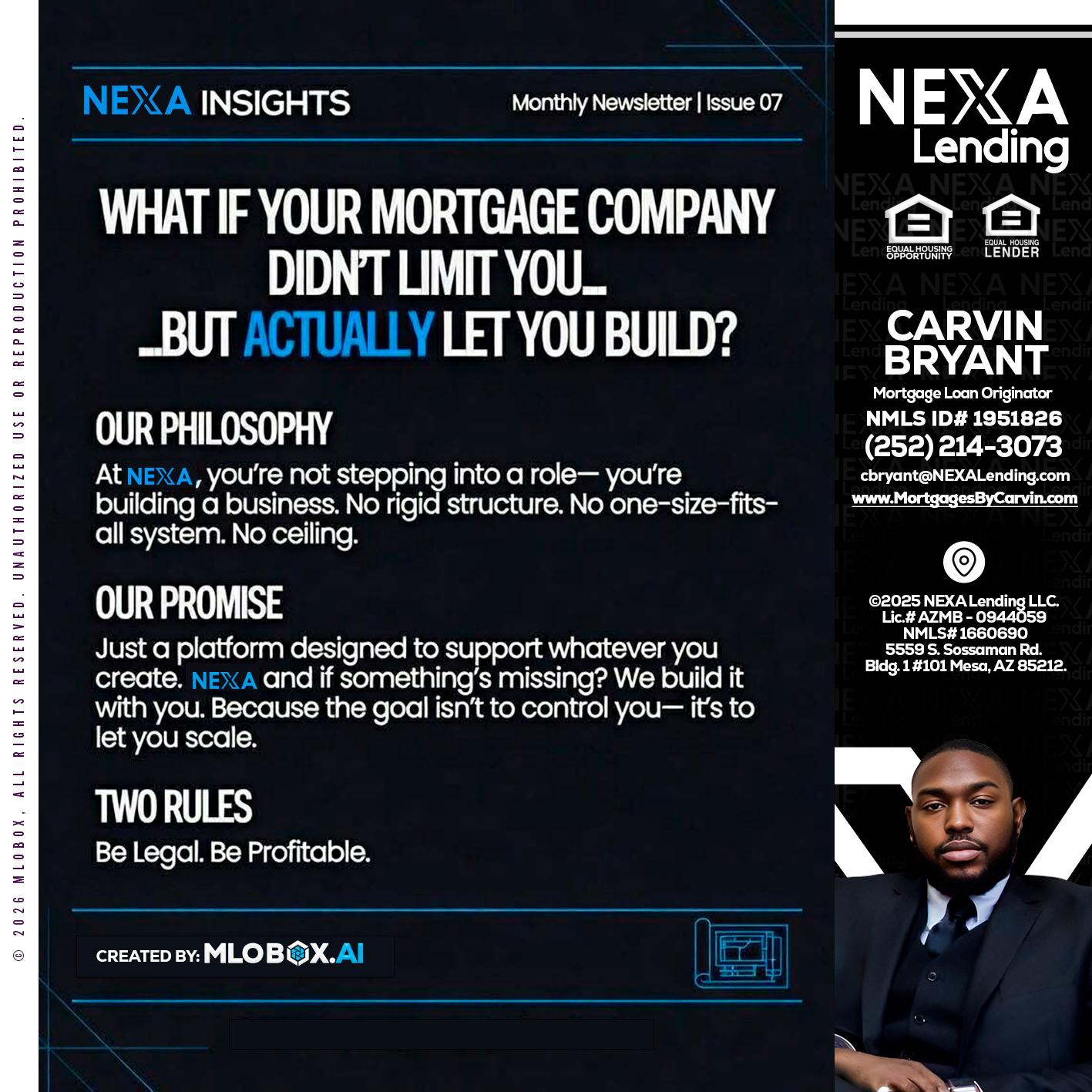 NEXA INSIGHTS - Carvin Bryant -Mortgage Loan Originator