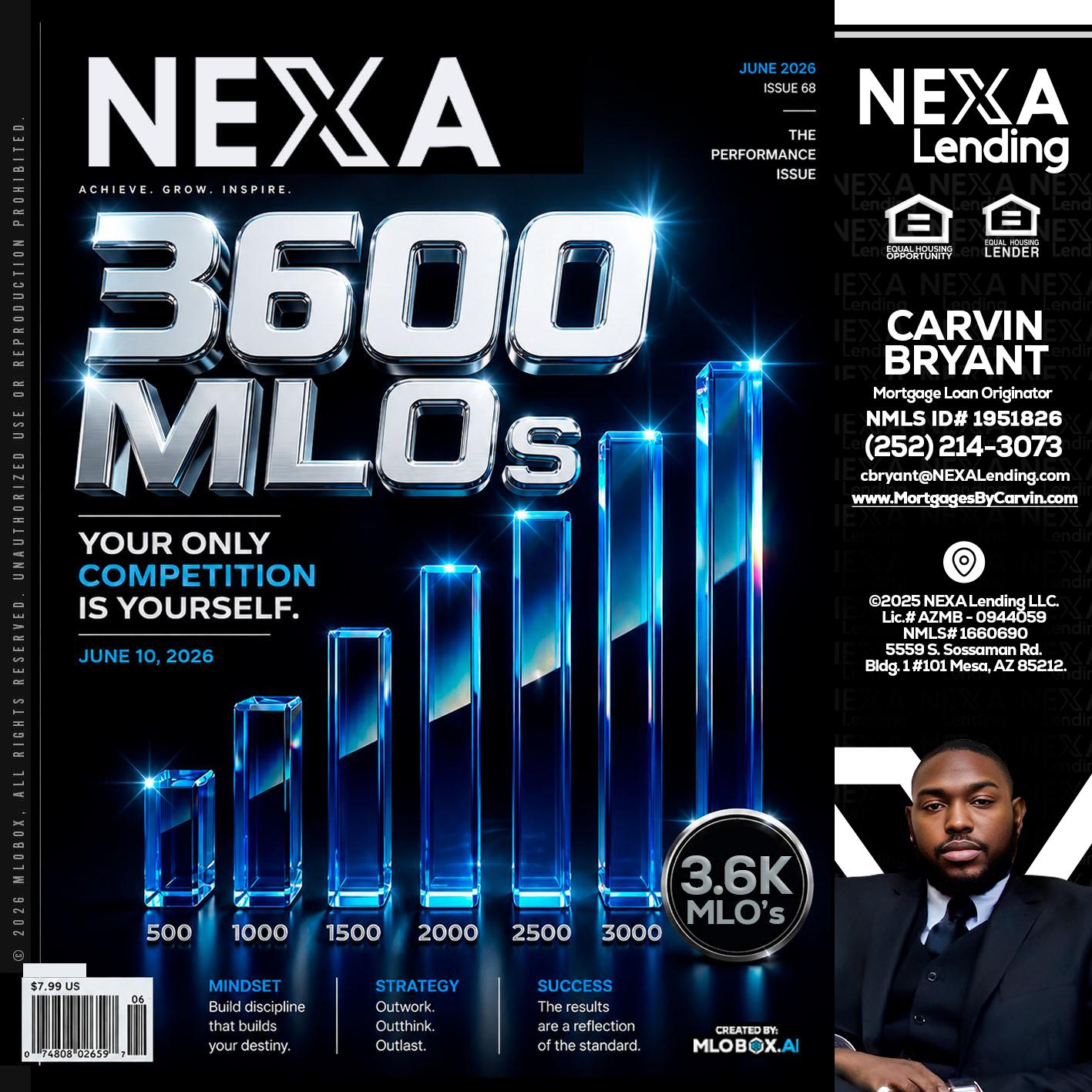 3600 MLOs - Carvin Bryant -Mortgage Loan Originator