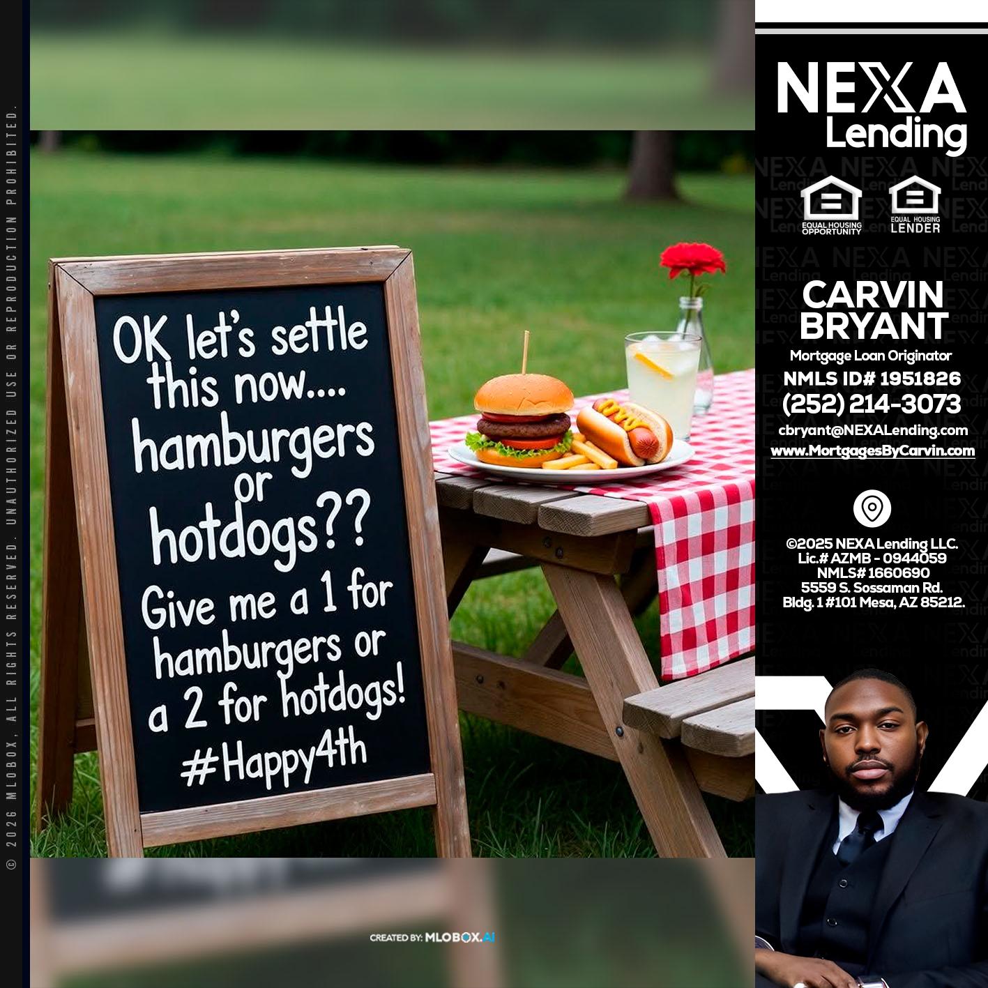let settle this - Carvin Bryant -Mortgage Loan Originator