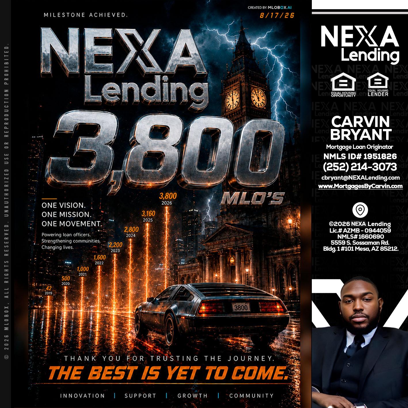 3800 future - Carvin Bryant -Mortgage Loan Originator