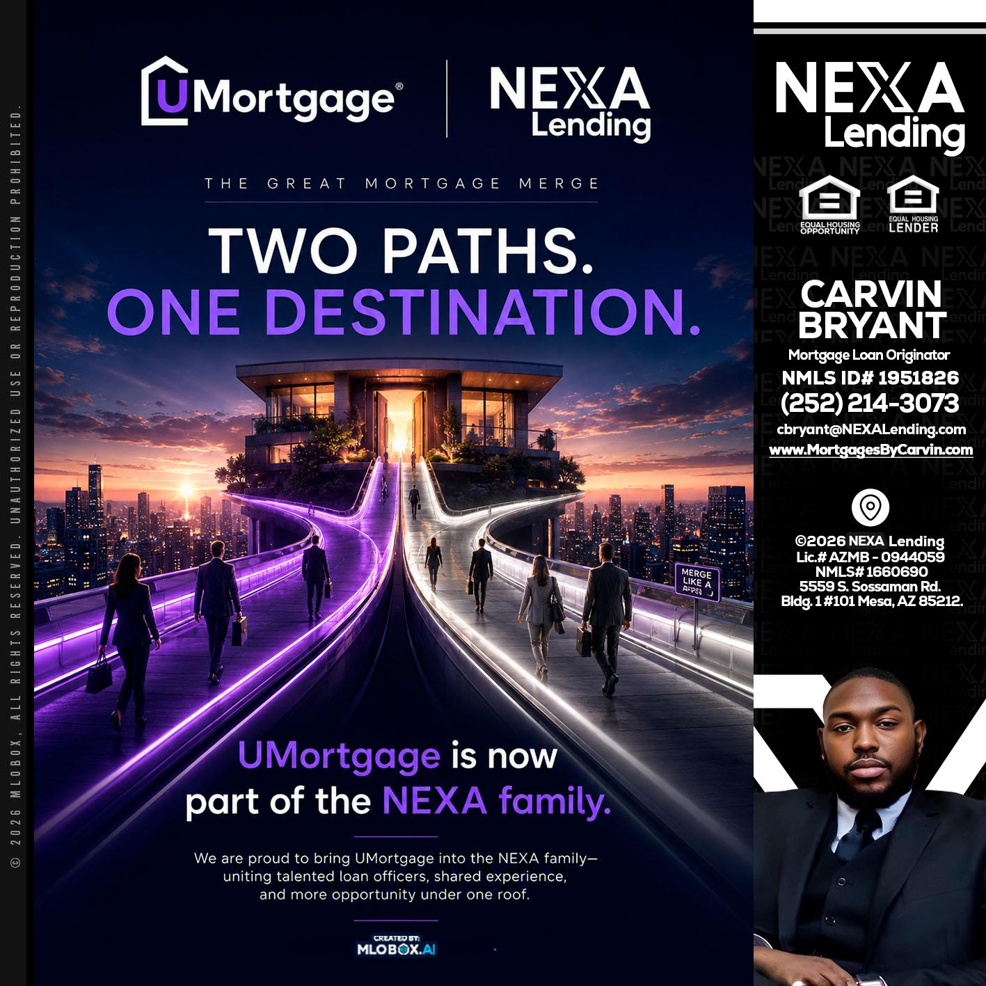 two path - Carvin Bryant -Mortgage Loan Originator